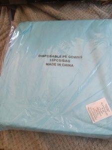 Disposable Non-medical PE Equipment Bag Of 15. Sealed. Civil Use SAFETY